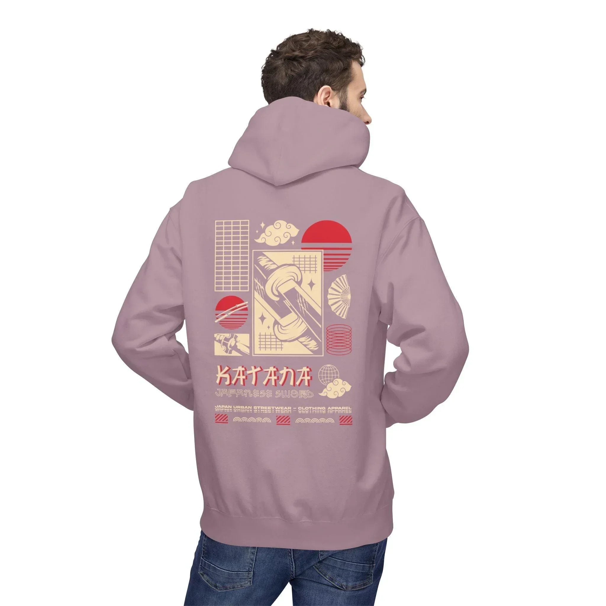 Ultimate "Katana" Japanese Fleece Hoodie for Stylish Streetwear Enthusiasts