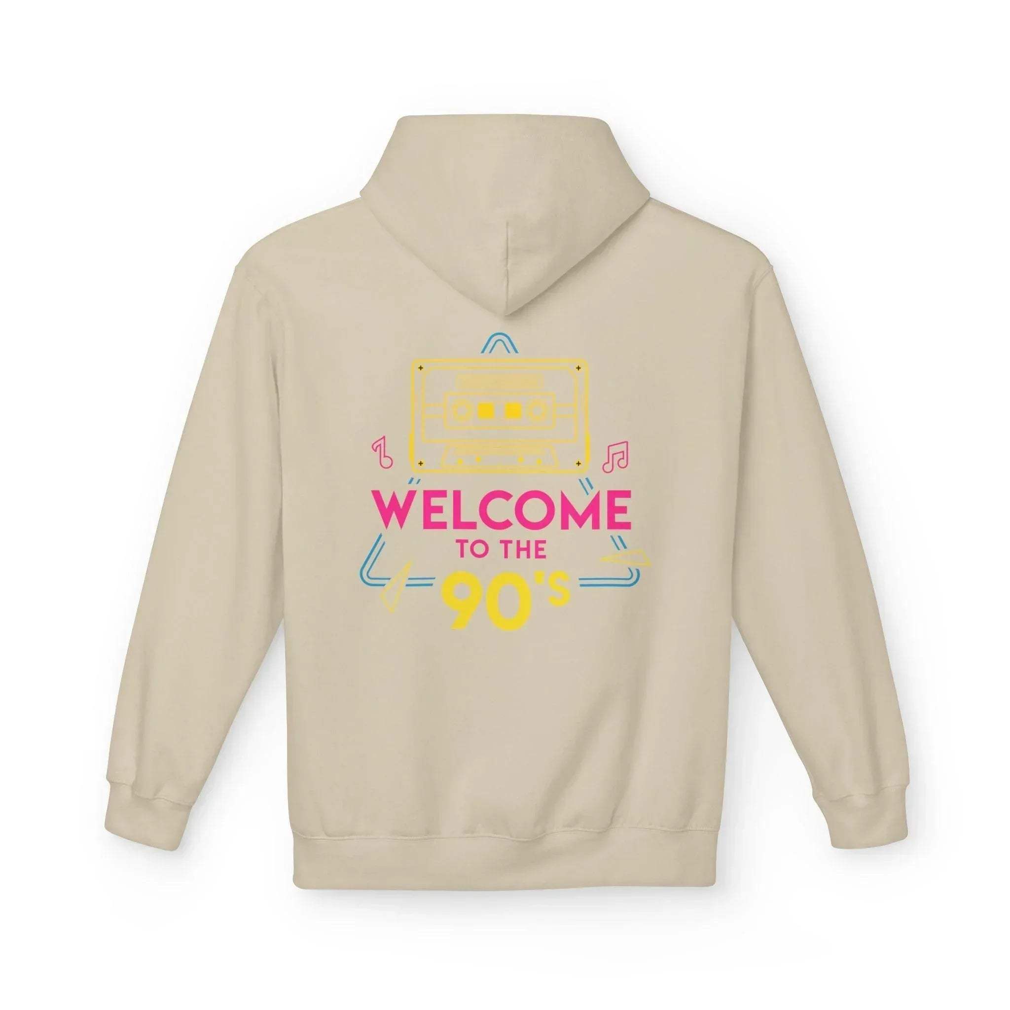 Nostalgic 90's Vibes Premium Fleece Hoodie for Ultimate Comfort