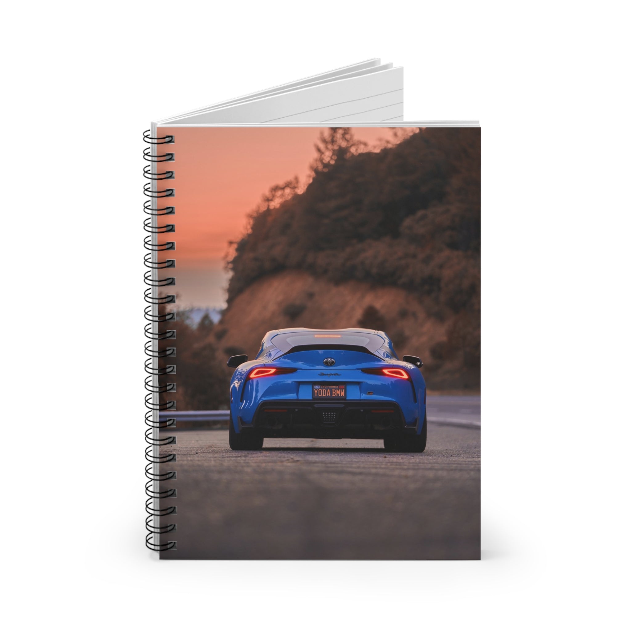 Toyota Supra Mk5 Automotive Spiral Notebook #004 - Throttle Designs