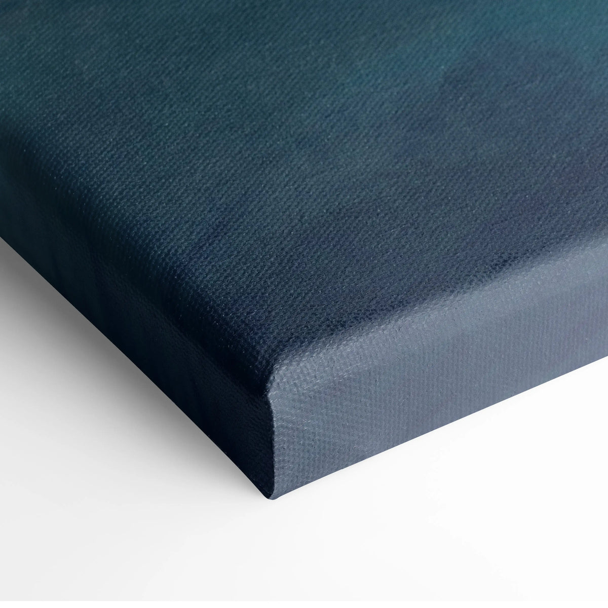 Dark blue canvas with textured woven surface and raised edges in porsche 911 gt3 rs inspired premium wall decor