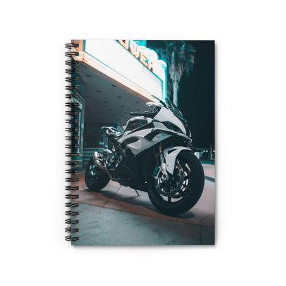 BMW S1000RR Motorcycle Spiral Notebook #096 - Throttle Designs