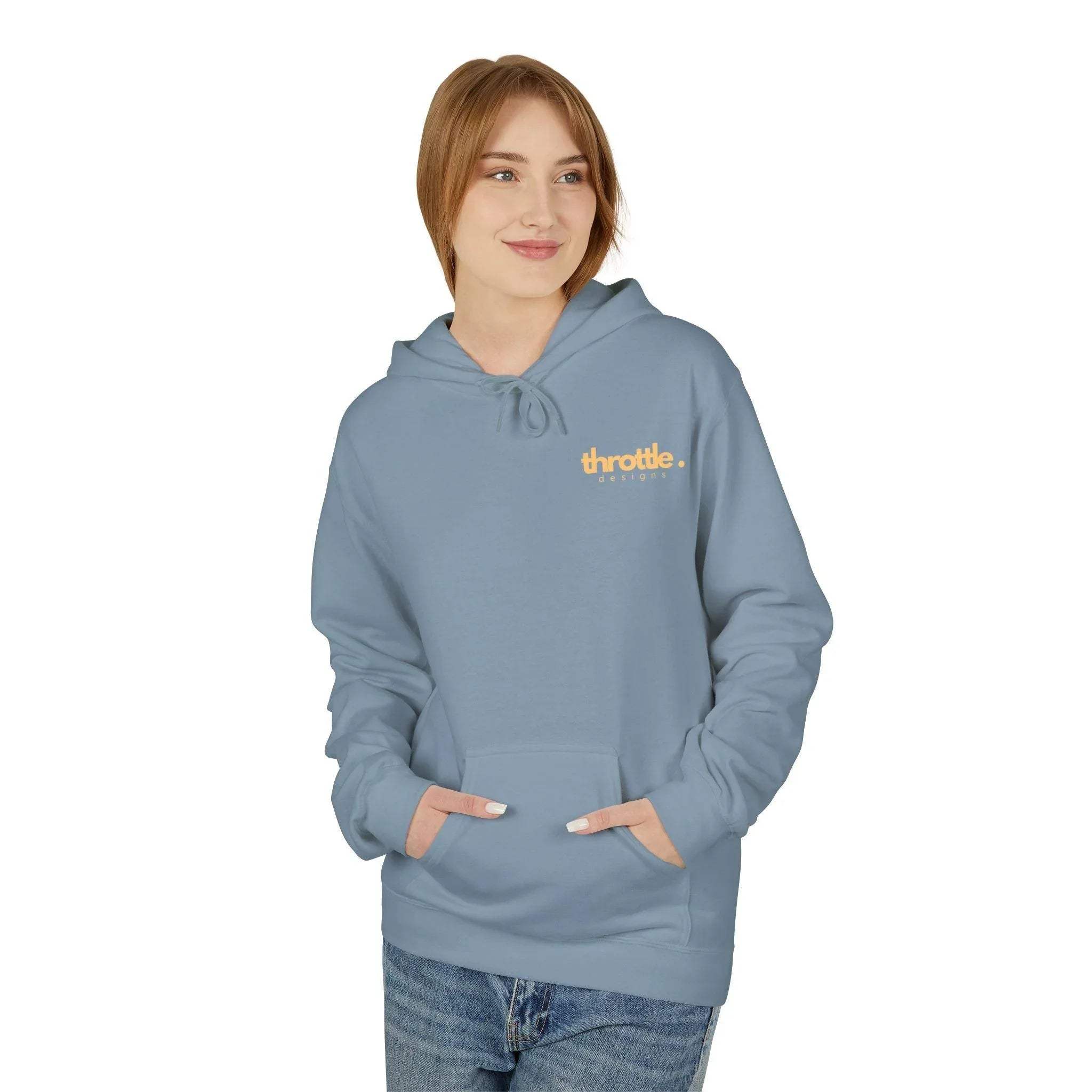 Retro Photographer's "I'm About to Snap" Fleece Hoodie - Stylish Comfort for Creatives