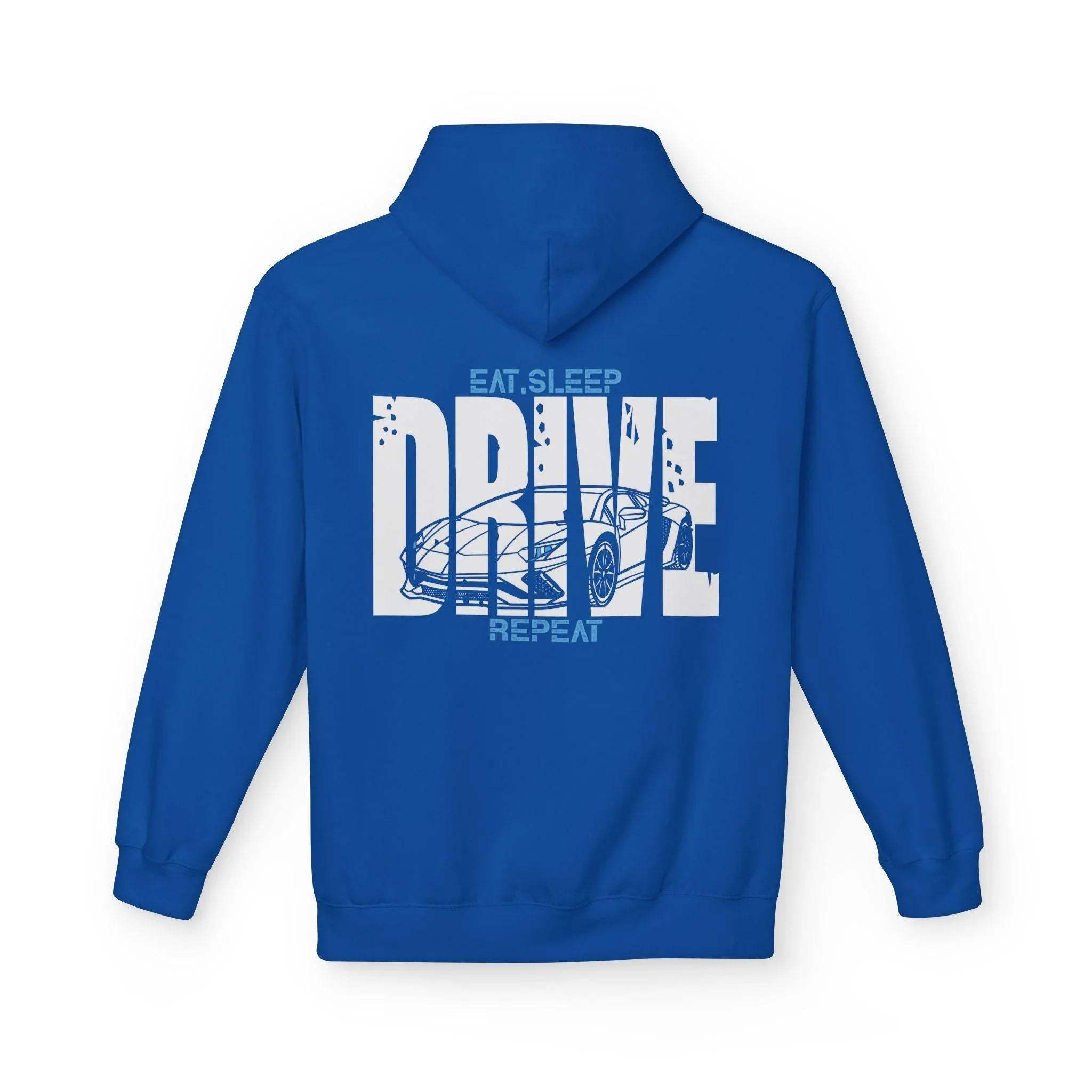 Luxury Lamborghini Aventador DRIVE Fleece Hoodie for Ultimate Comfort