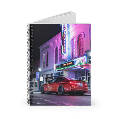 BMW F80 M3 Automotive Spiral Notebook #001 - Throttle Designs