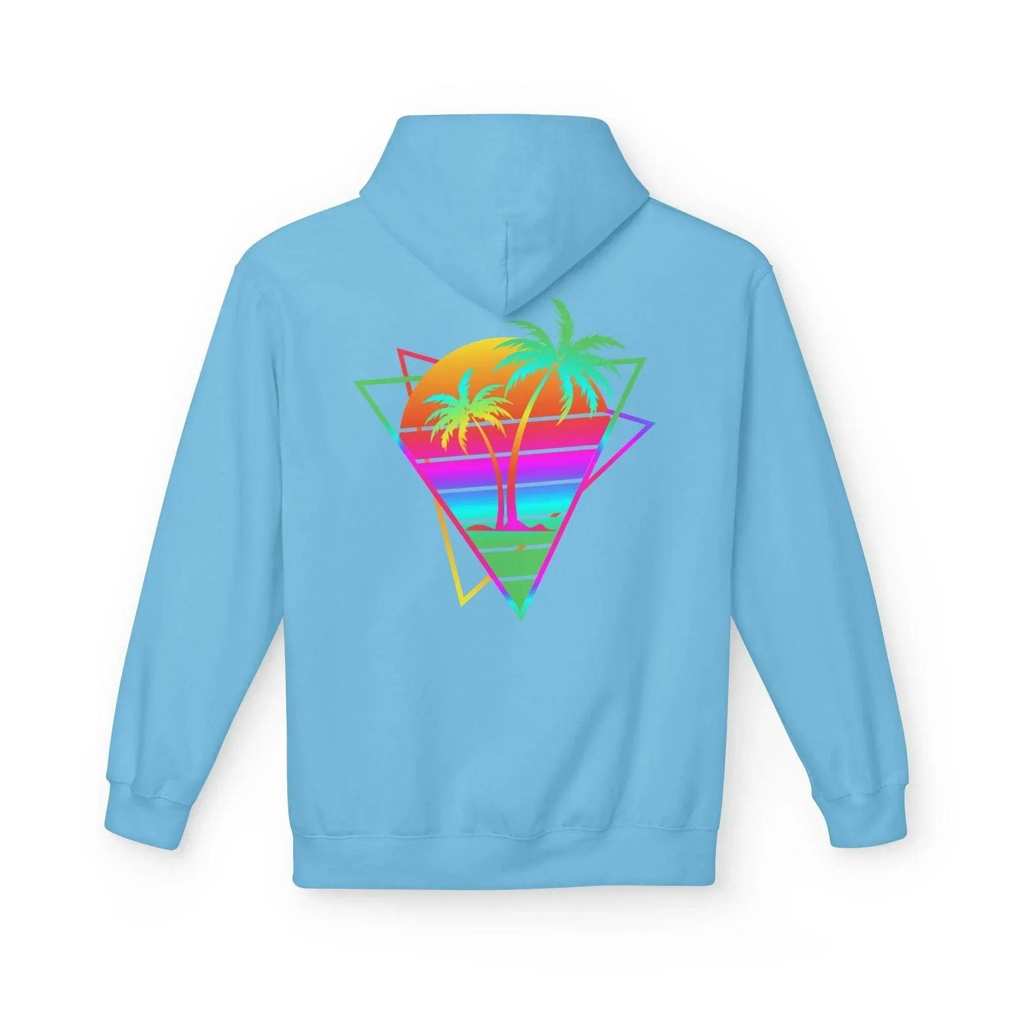 Vaporwave Vintage Fleece Hoodie for Ultimate Comfort and Style