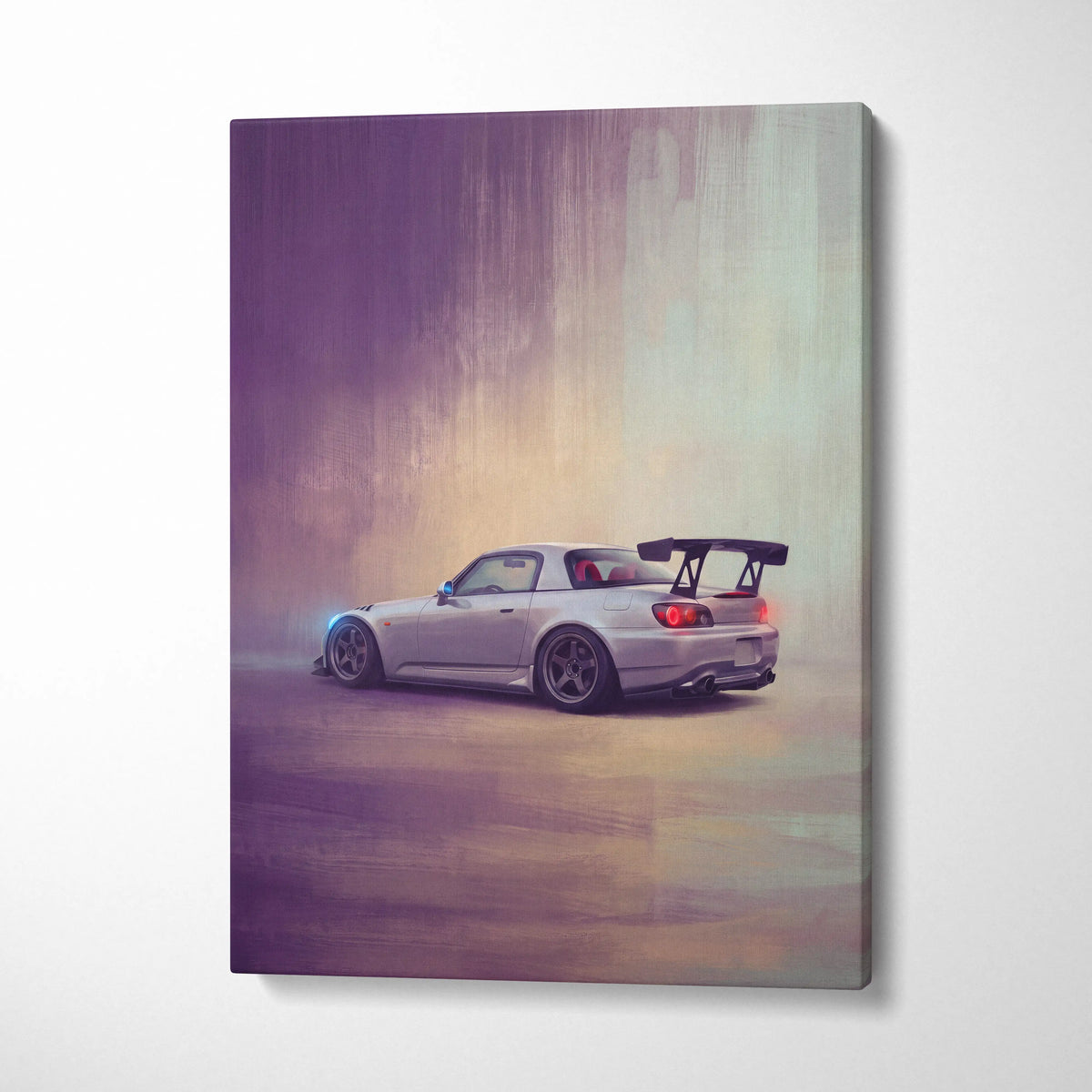 Honda S2000 Inspired Car Wall Art - Widebody Roadster Vehicle Canvas Print