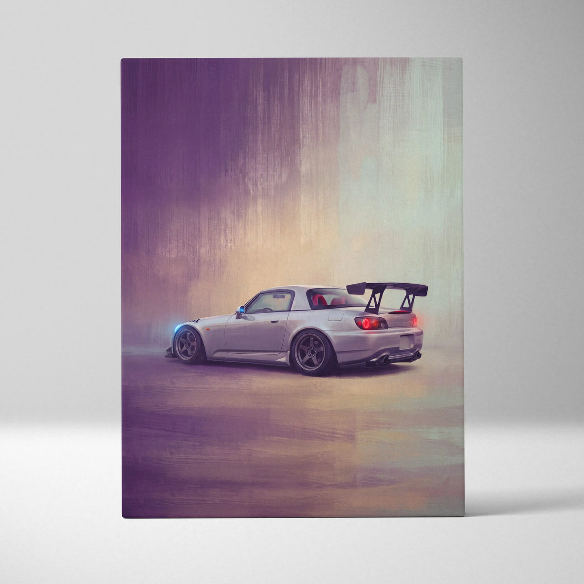 Honda S2000 Inspired Car Wall Art - Widebody Roadster Vehicle Canvas Print