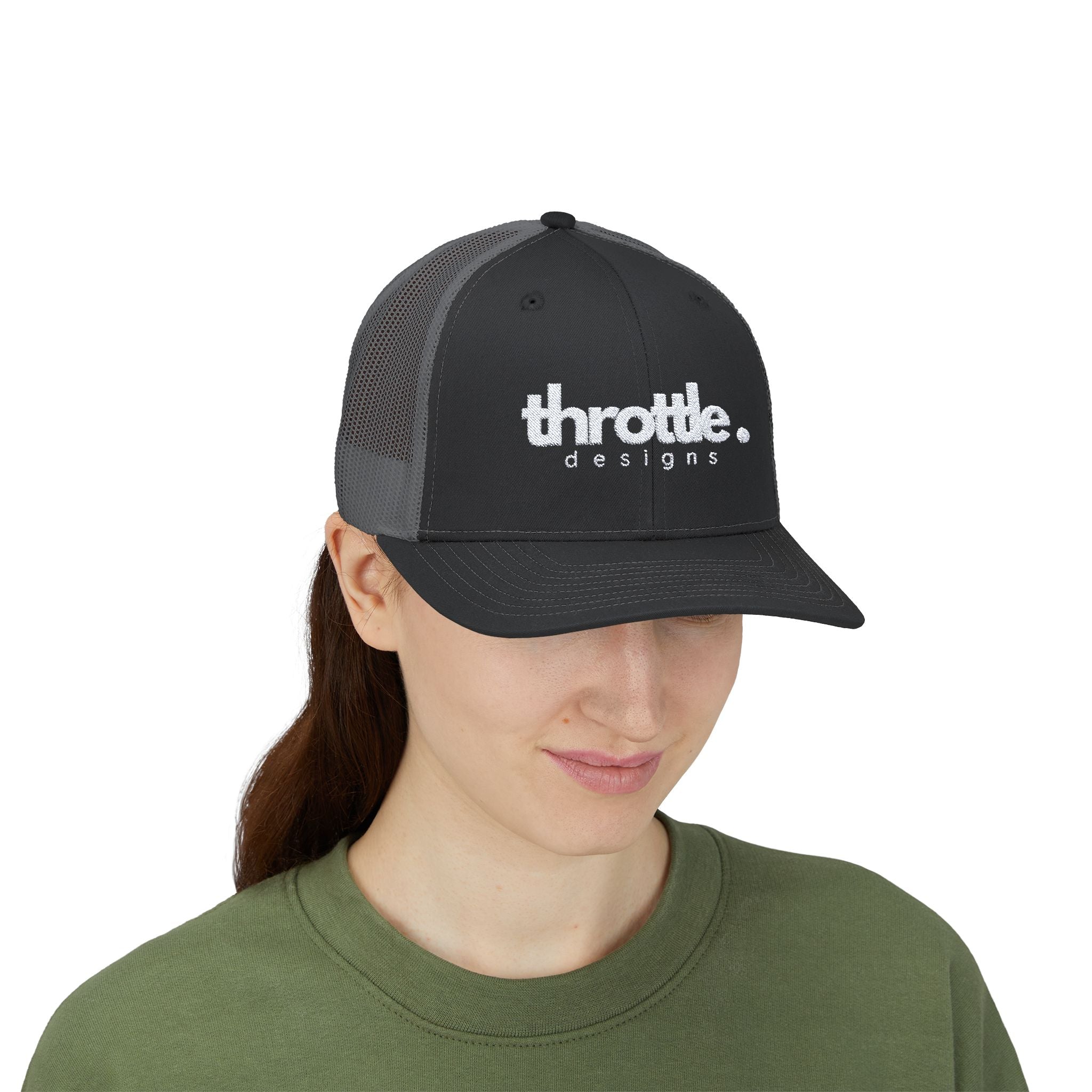 Premium Logo Snapback Cap - Throttle Designs