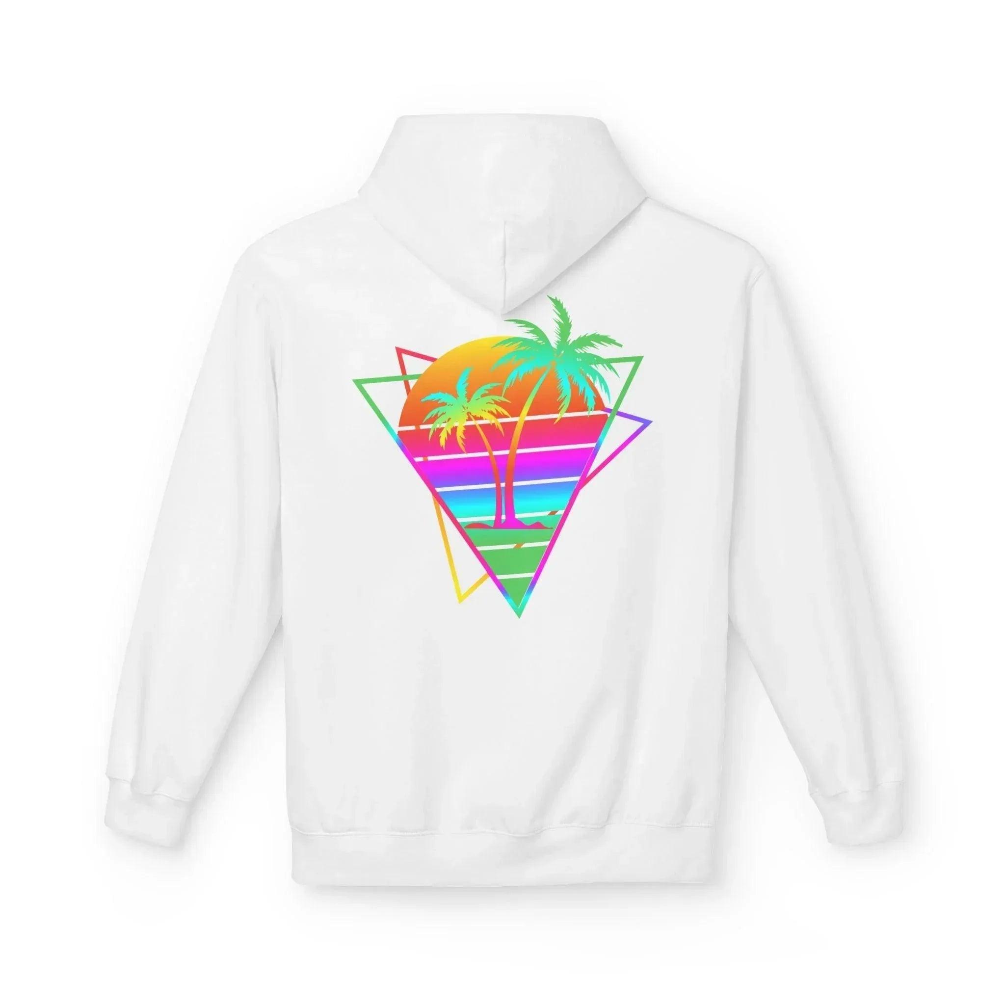 Vaporwave Vintage Fleece Hoodie for Ultimate Comfort and Style