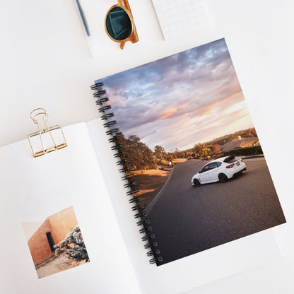 Subaru WRX STI Automotive Spiral Notebook #005 - Throttle Designs