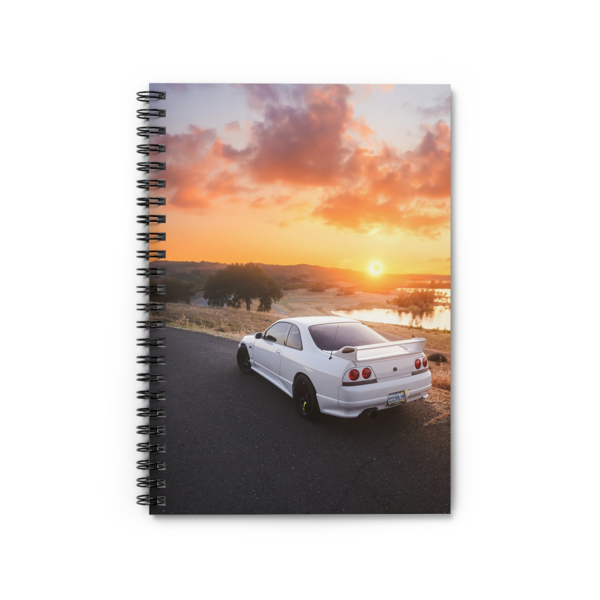 Nissan Skyline R33 GTS-T Automotive Spiral Notebook #003 - Throttle Designs