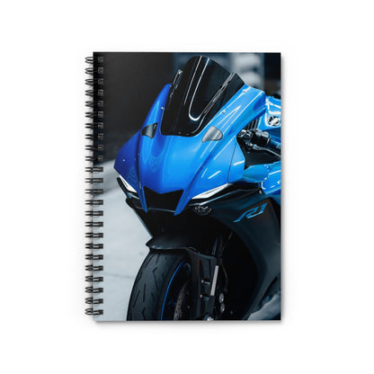 Yamaha R1 Motorcycle Spiral Notebook #027 - Throttle Designs