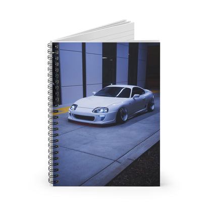 Toyota Supra Mk4 Automotive Spiral Notebook #003 - Throttle Designs