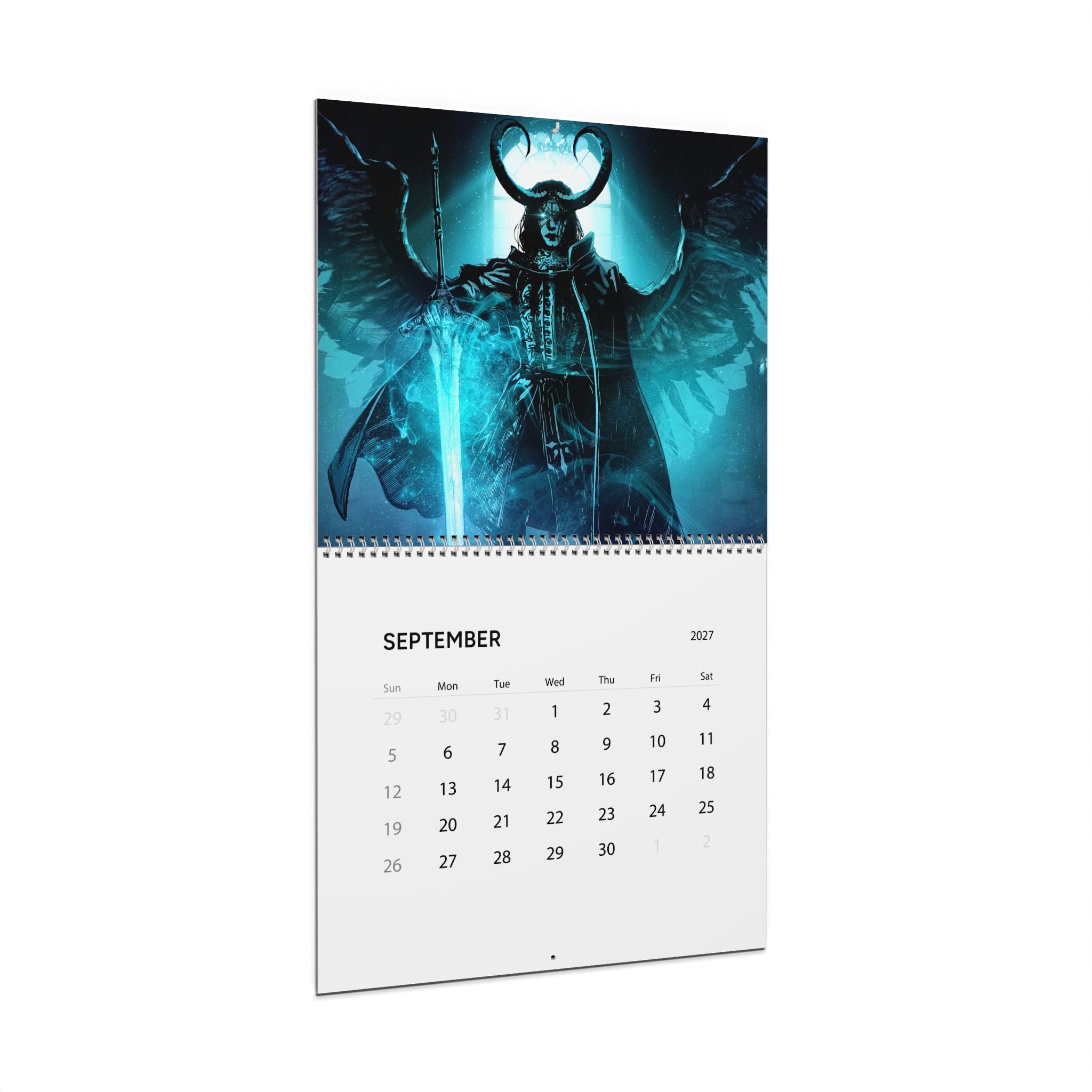 2027 Fantasy Art Wall Calendar – Mystical Characters, Imaginative Worlds & Scenic Artwork