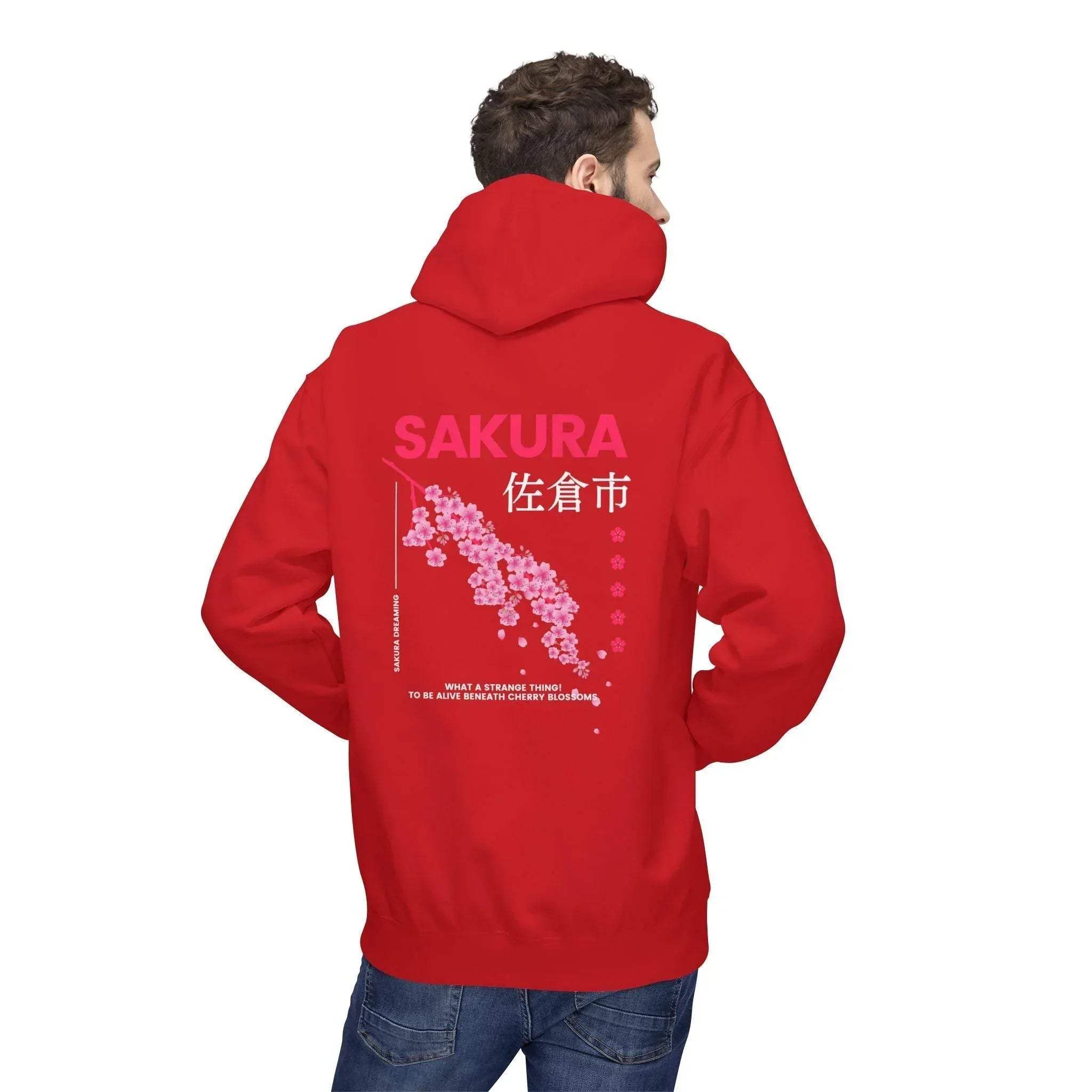 Cozy Sakura Blossom Fleece Hoodie for Ultimate Comfort