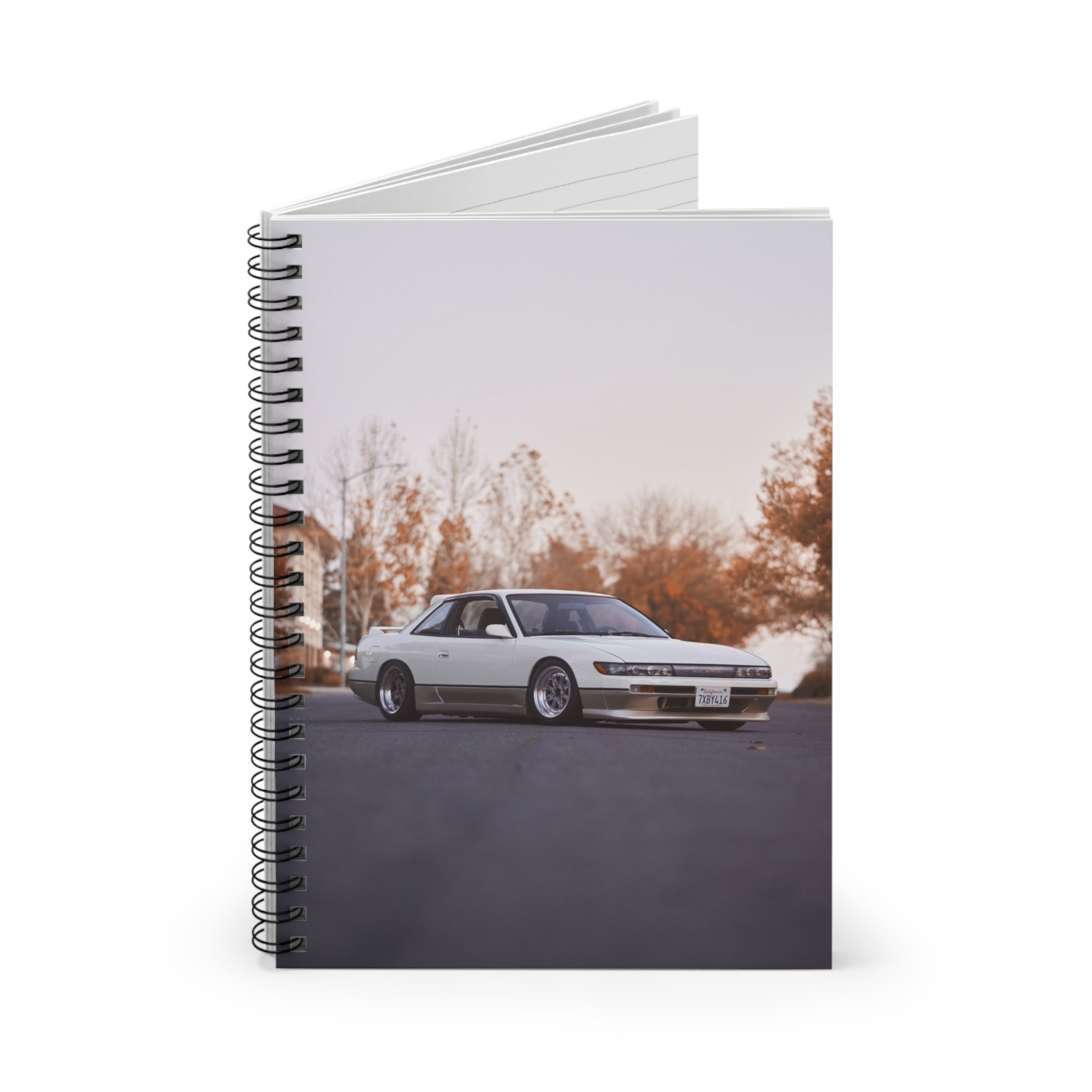 Nissan 240sx S13 Silvia Automotive Spiral Notebook #001 - Throttle Designs