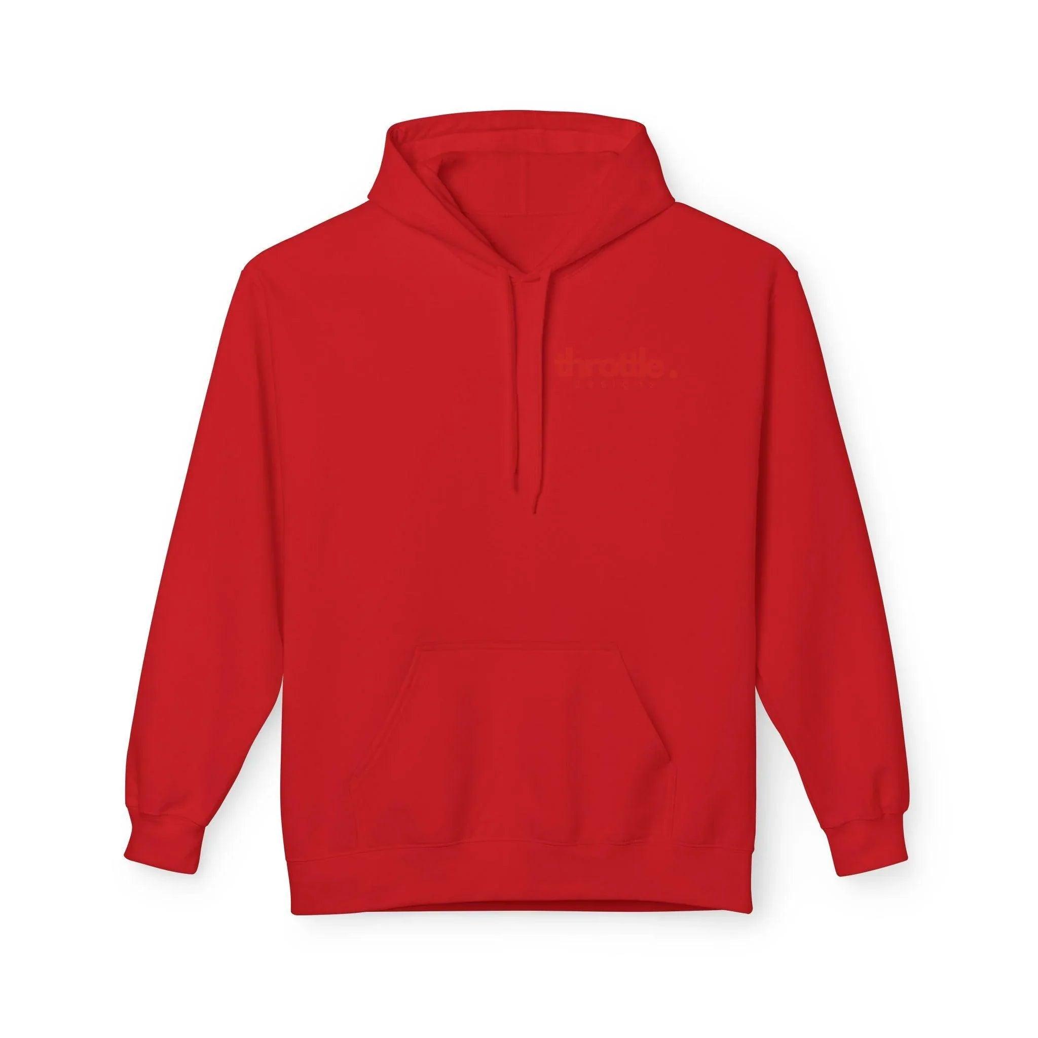 BMW Inspired S1000RR Monza Italia Fleece Hoodie Red Edition for Riders