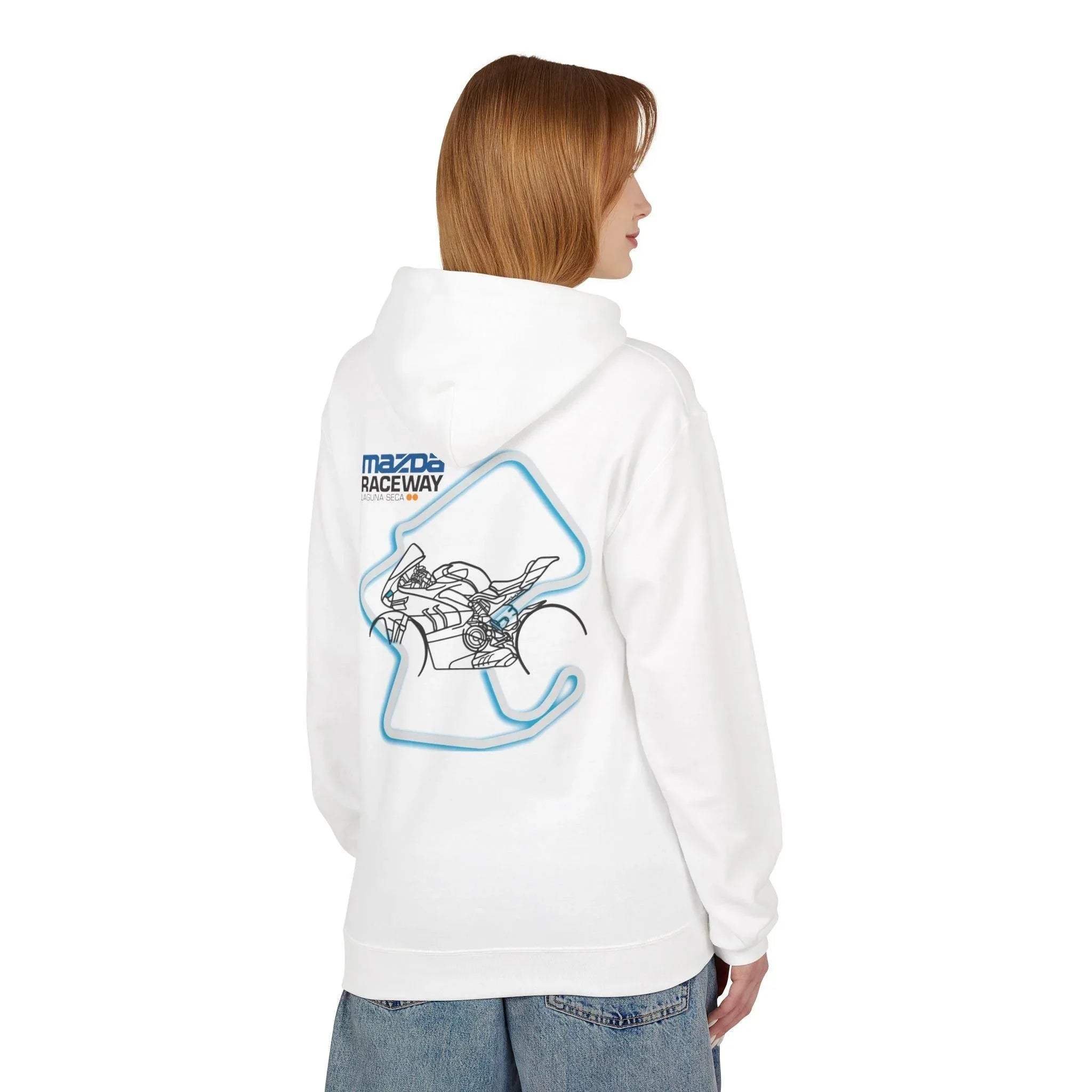 Ducati Panigale V4 SP Laguna Seca Fleece Hoodie - Stylish & Cozy