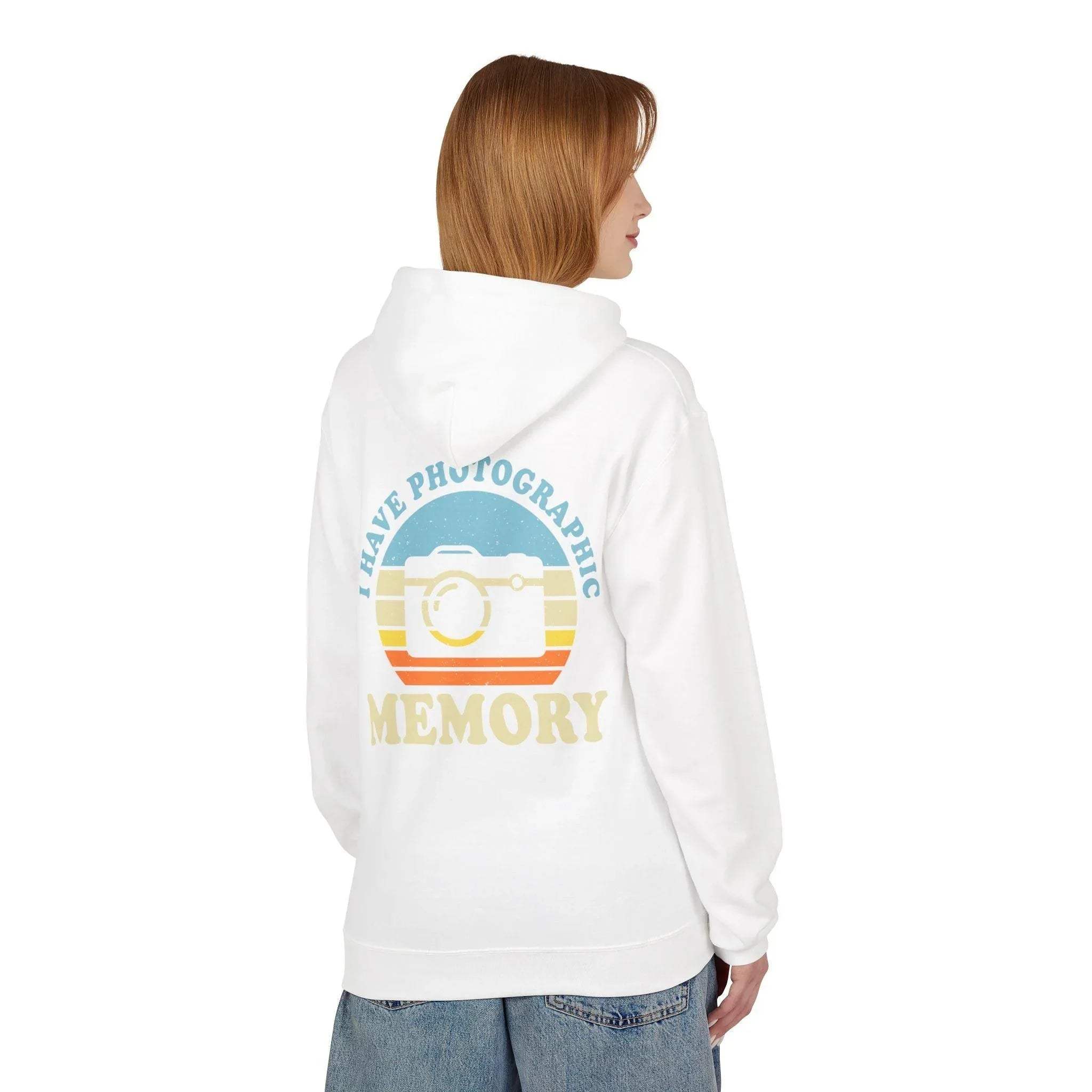 Ultimate Comfort "Photographic Memory" Fleece Hoodie for Photographers