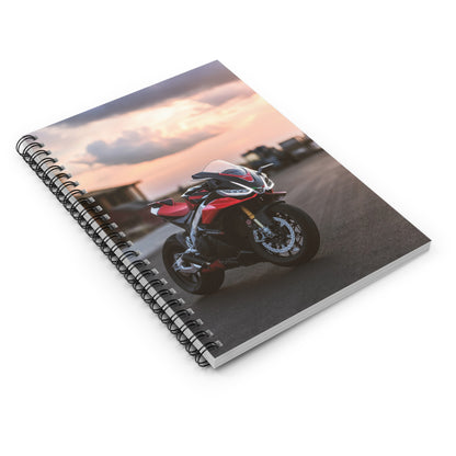 Aprilia RSV4 1100 Factory Motorcycle Spiral Notebook #031 - Throttle Designs