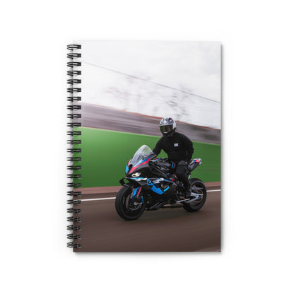 BMW M1000RR Motorcycle Spiral Notebook #002 - Throttle Designs