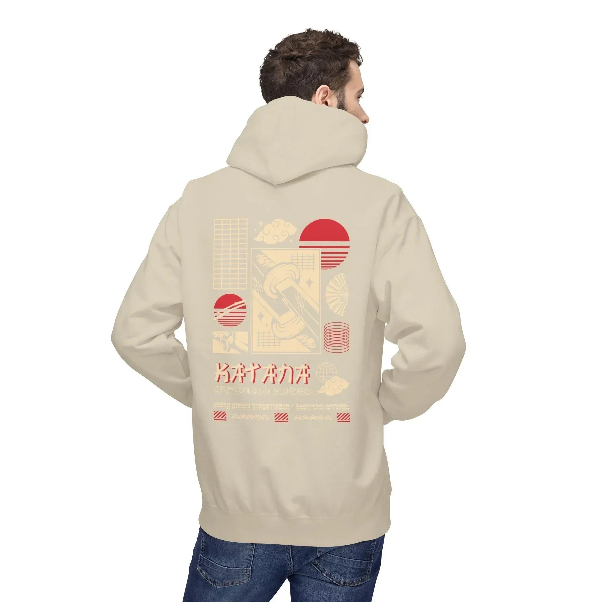 Ultimate "Katana" Japanese Fleece Hoodie for Stylish Streetwear Enthusiasts