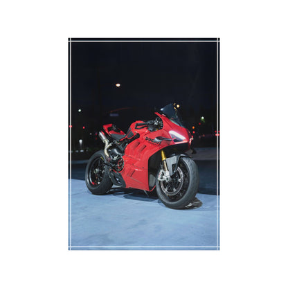 Ducati V4S Motorcycle Acrylic Photo Block #006 - Throttle Designs