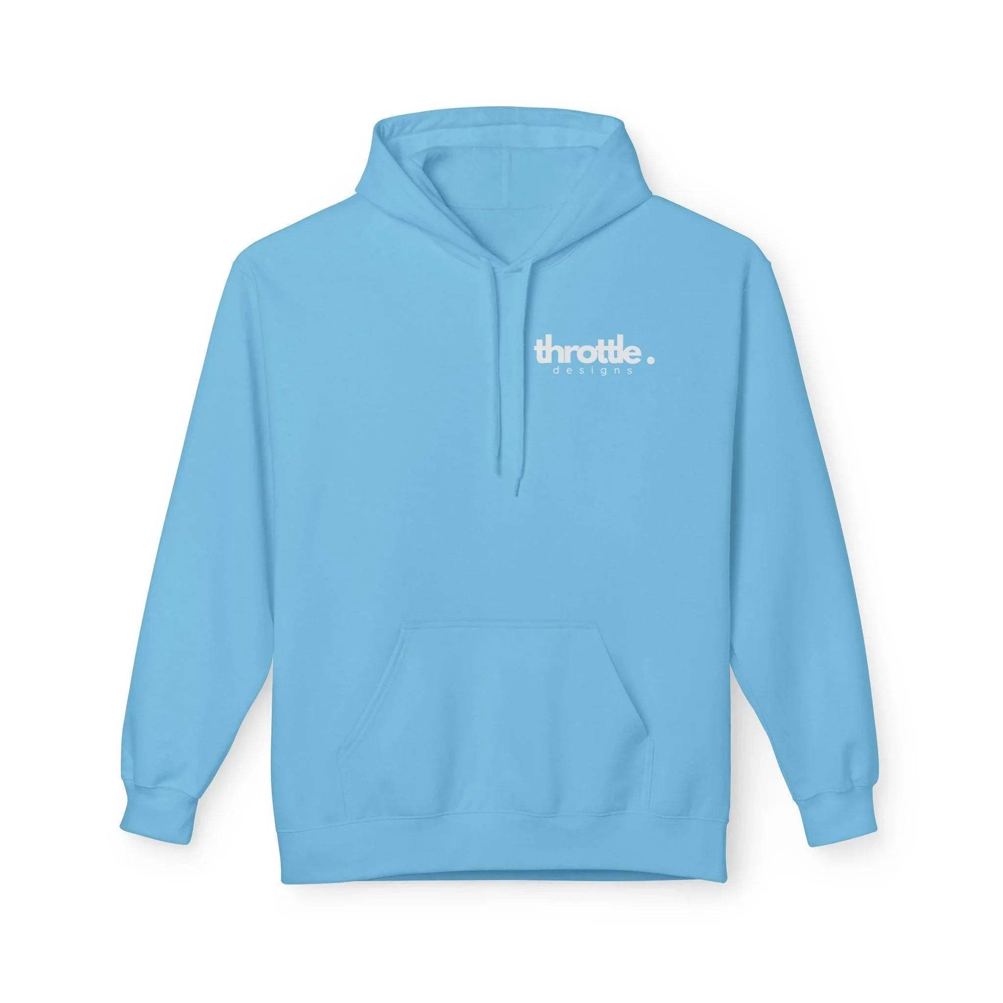 Widebody Mitsubishi Evo 9 DRIVE Fleece Hoodie for Automotive Enthusiasts