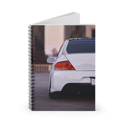 Mitsubishi Evo 8 Automotive Spiral Notebook #020 - Throttle Designs