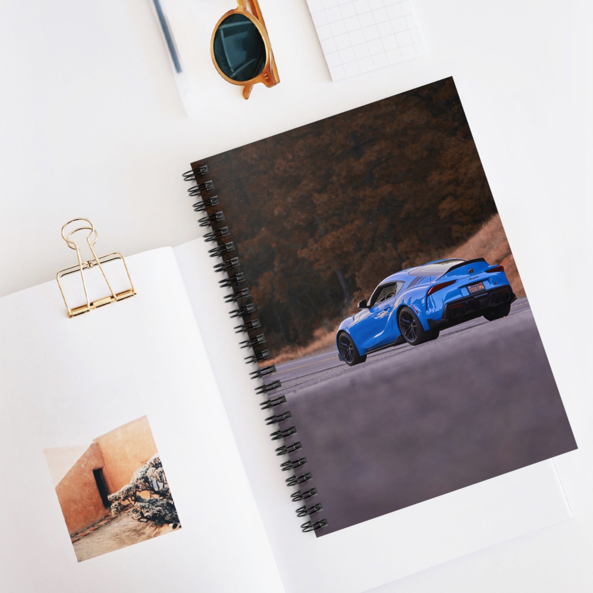 Toyota Supra Mk5 Automotive Spiral Notebook #002 - Throttle Designs