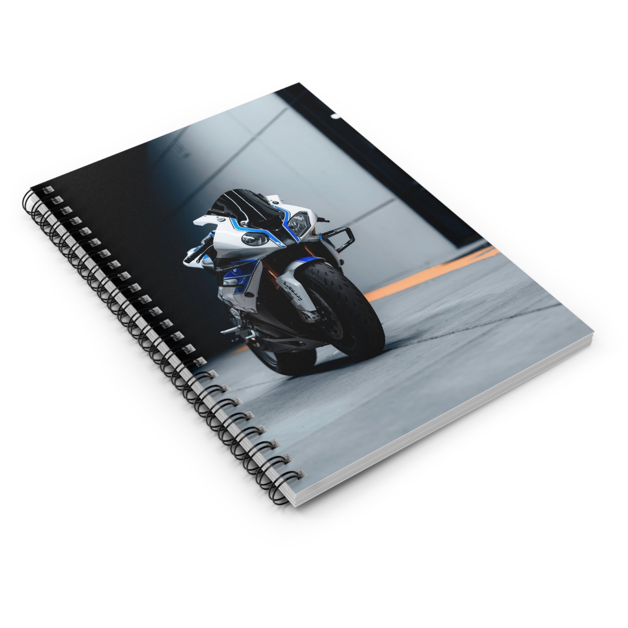 BMW S1000RR HP4 Motorcycle Spiral Notebook #001 - Throttle Designs