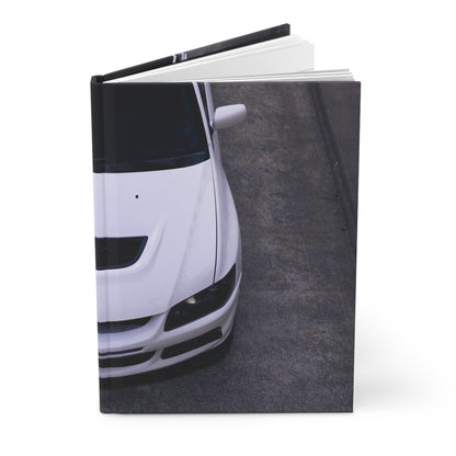 Mitsubishi Evo 8 Automotive Hardcover Journal Notebook #001 - Throttle Designs