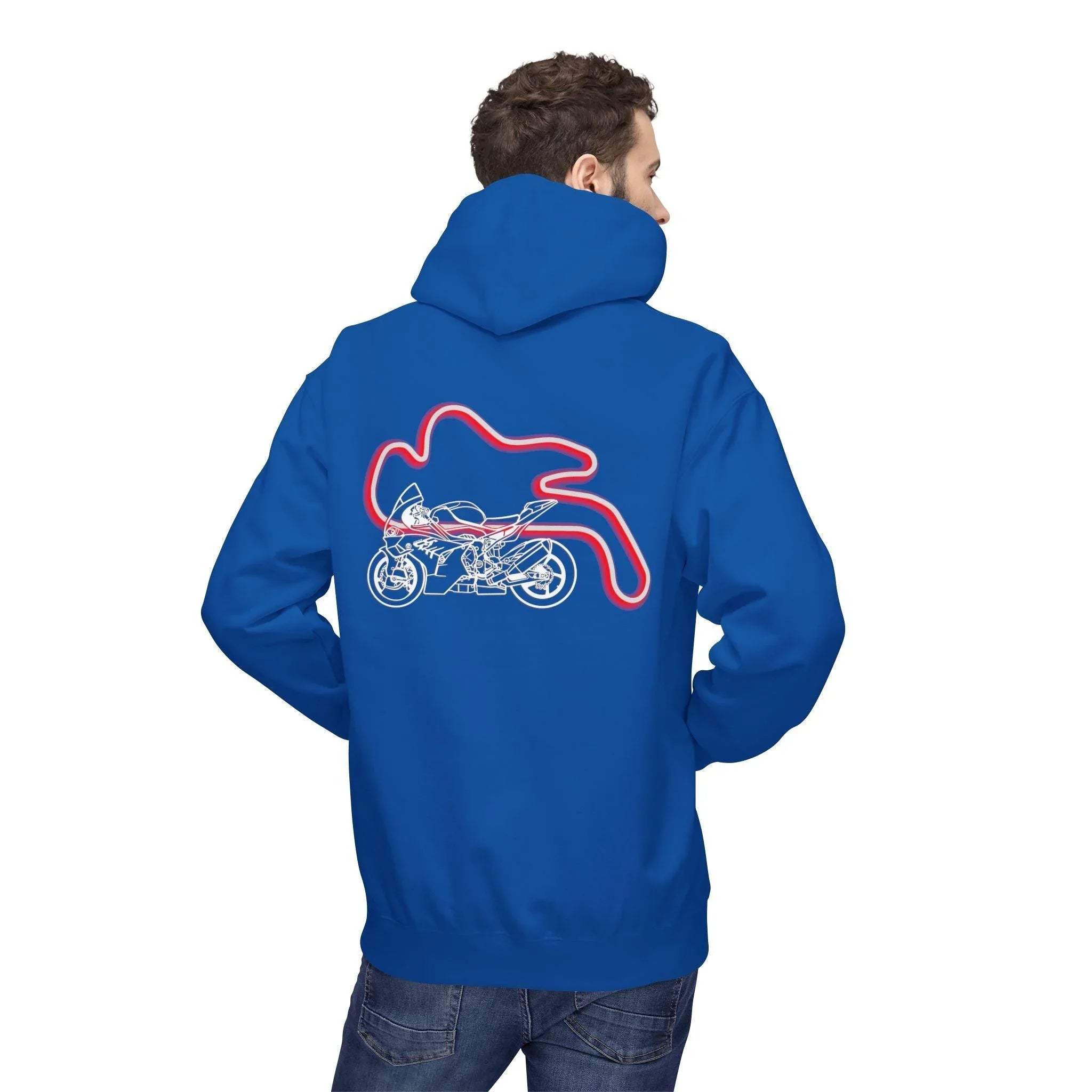 BMW Inspired M1000RR Phillip Island Fleece Hoodie Limited Edition for Fans