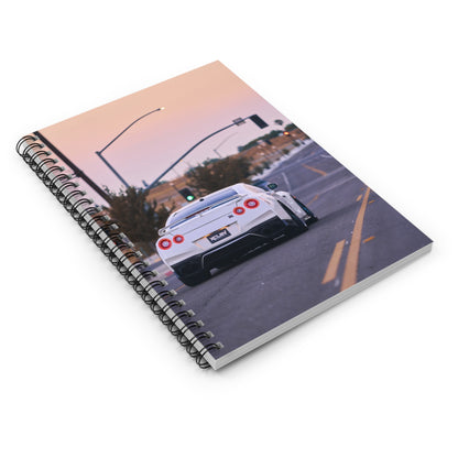 Nissan GTR R35 Automotive Spiral Notebook #010 - Throttle Designs