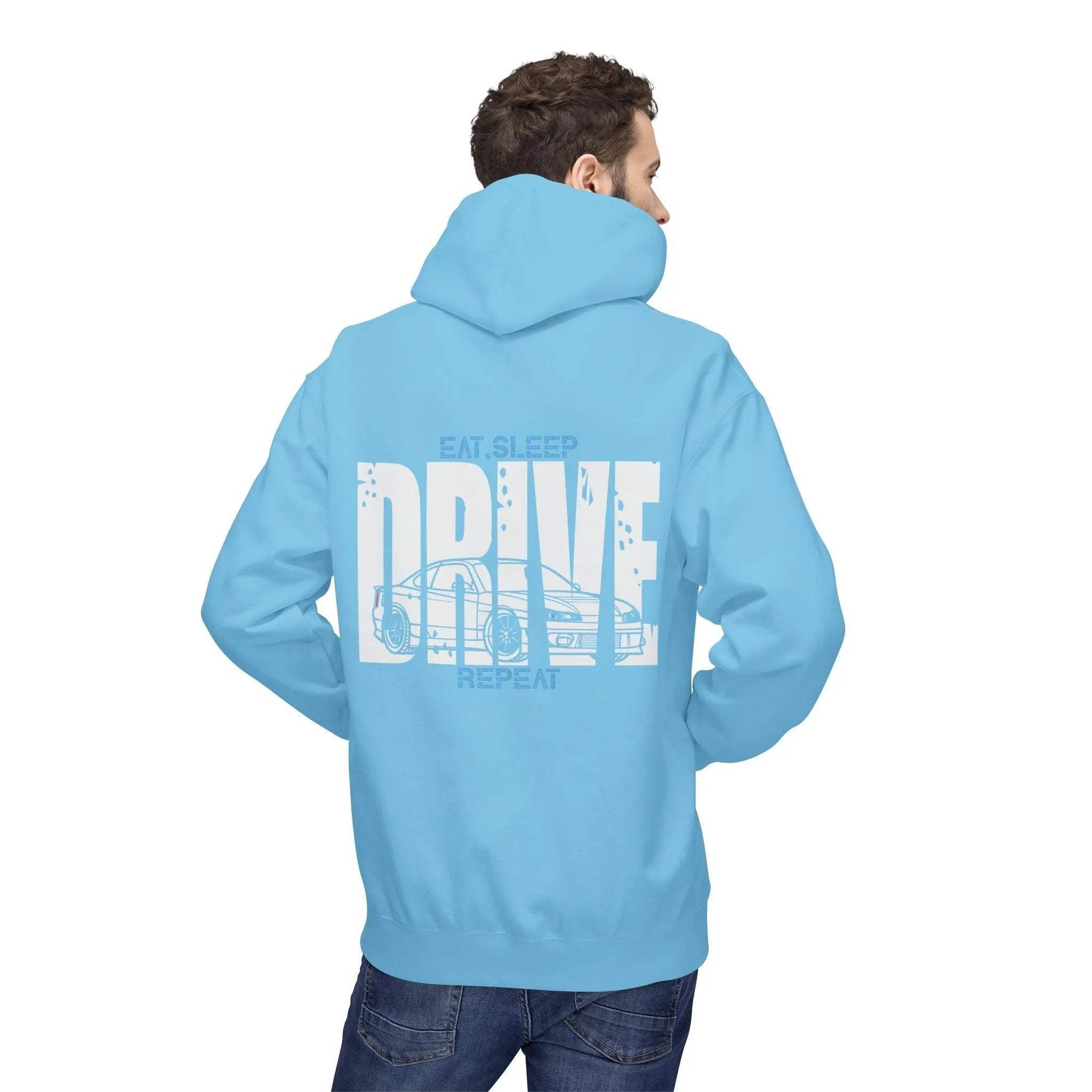 Nissan S15 240sx DRIVE Fleece Hoodie for Car Enthusiasts