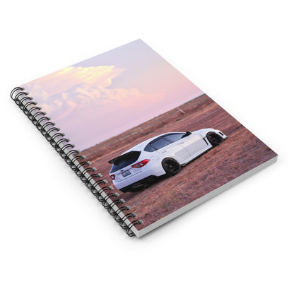 Subaru WRX STI Automotive Spiral Notebook #009 - Throttle Designs