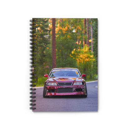 Toyota Chaser Automotive Spiral Notebook #002 - Throttle Designs