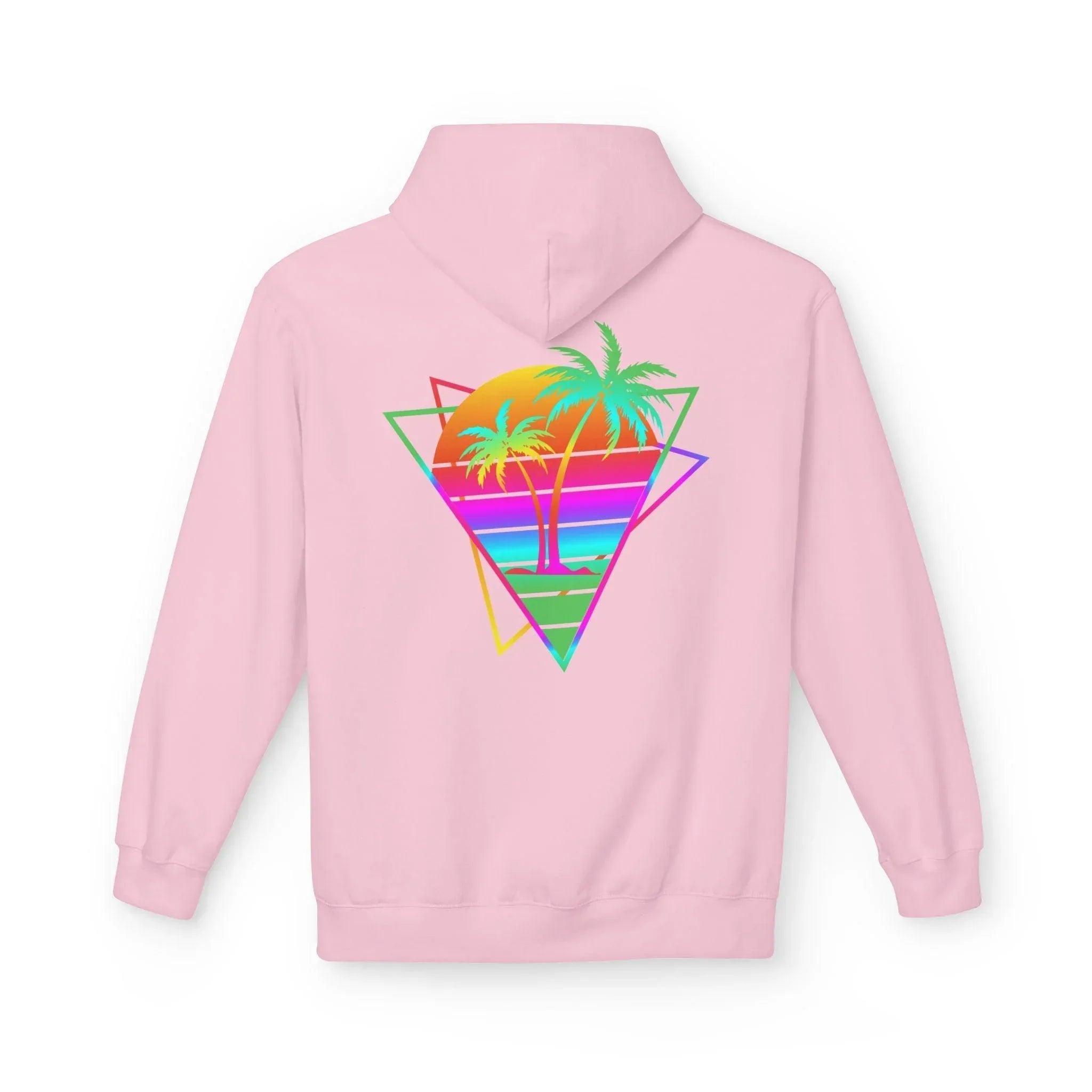 Vaporwave Vintage Fleece Hoodie for Ultimate Comfort and Style