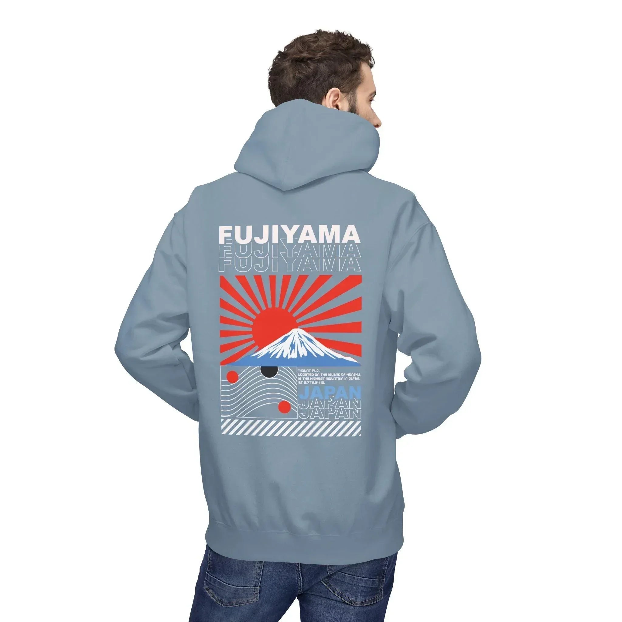 Fujiyama Japan Streetwear Cozy Fleece Hoodie - Ultimate Comfort & Style