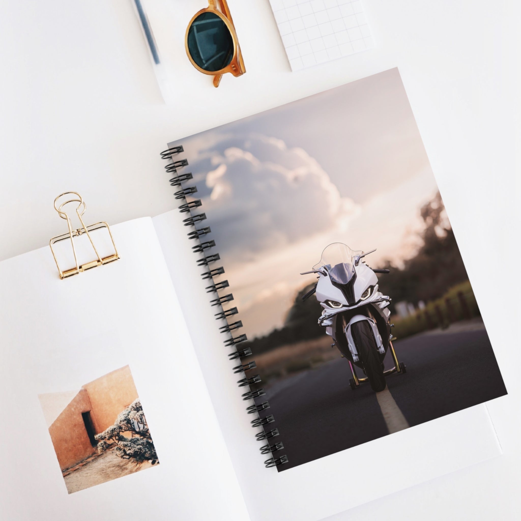 BMW S1000RR Motorcycle Spiral Notebook #109 - Throttle Designs