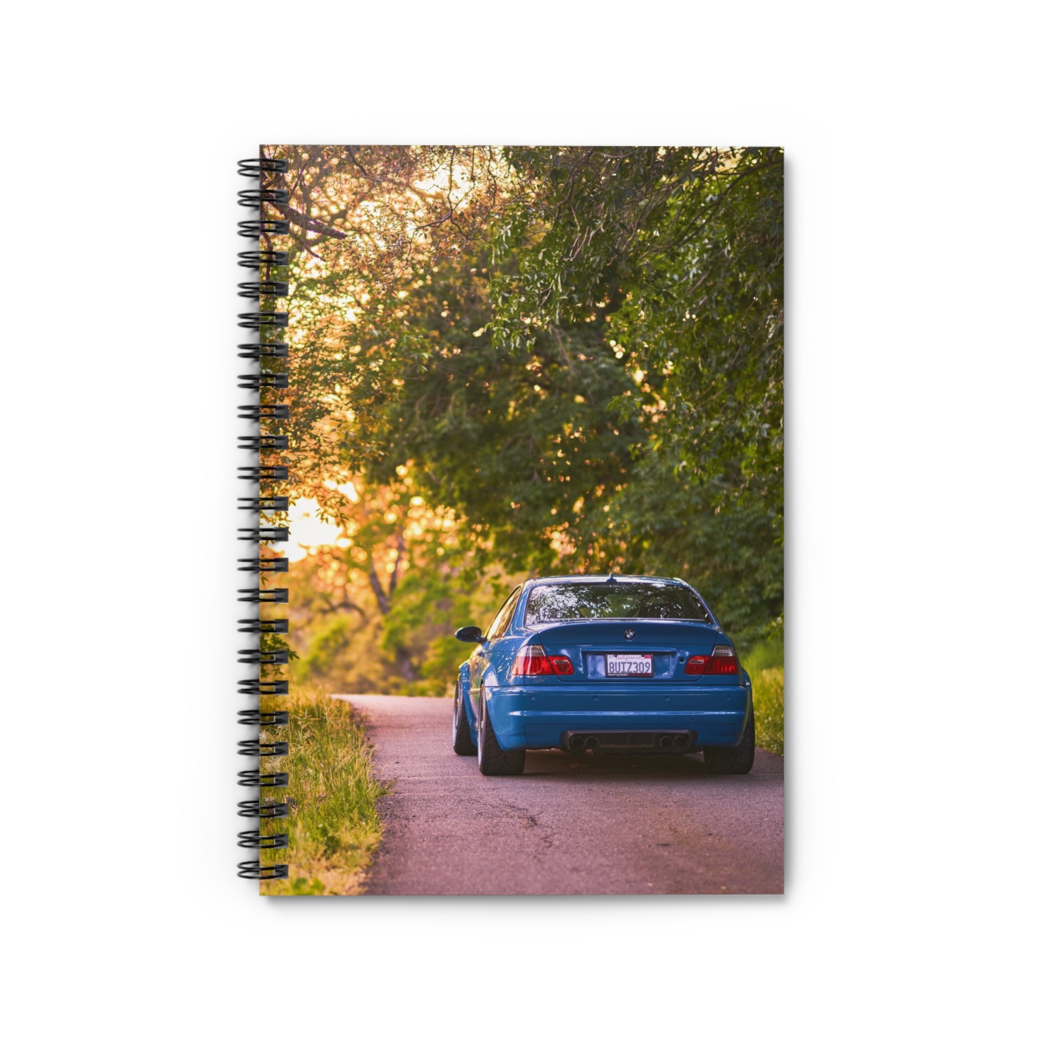 BMW E46 M3 Automotive Spiral Notebook #006 - Throttle Designs