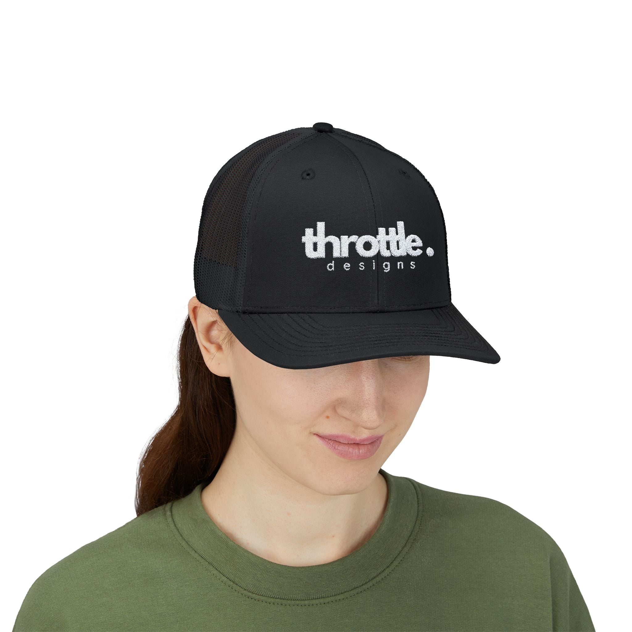 Premium Logo Snapback Cap - Throttle Designs