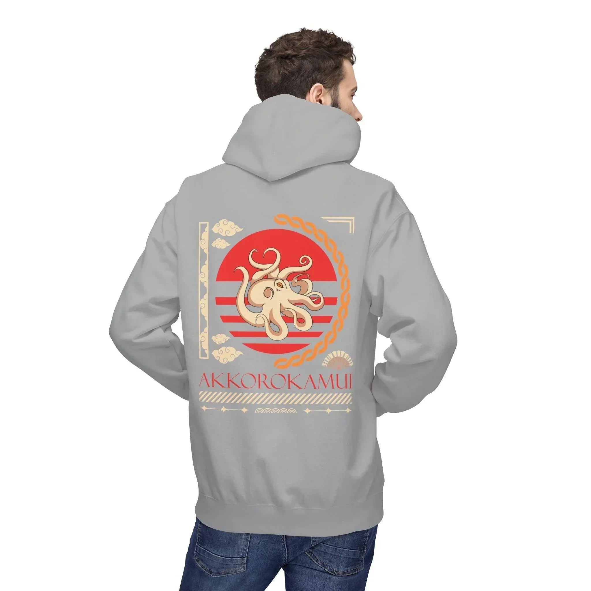 Ultimate Comfort Japanese Streetwear Fleece Hoodie – Akkorokamui Edition