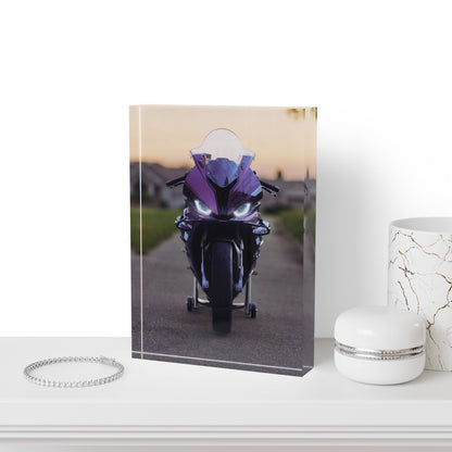 BMW S1000RR Motorcycle Acrylic Photo Block #036 - Throttle Designs