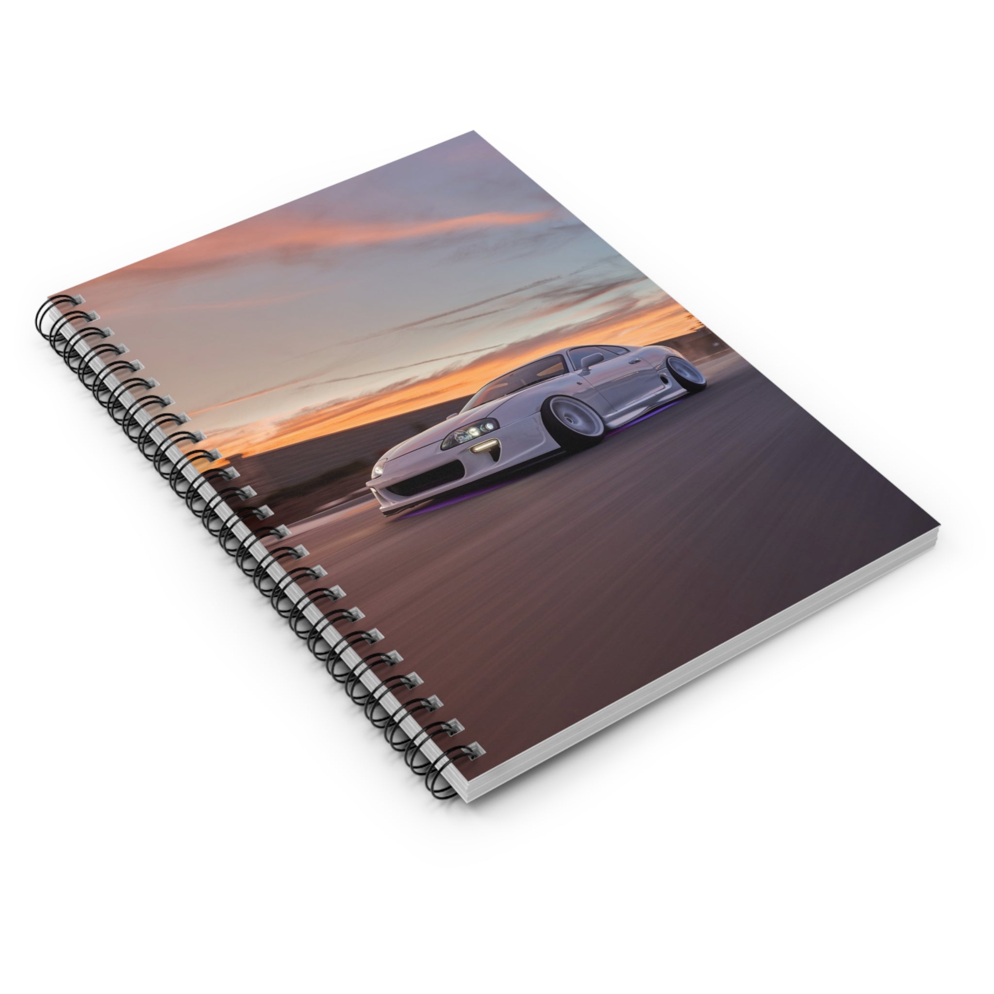 Toyota Supra Mk4 Automotive Spiral Notebook #017 - Throttle Designs