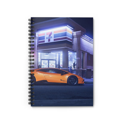 Lamborghini Huracan Automotive Spiral Notebook #025 - Throttle Designs