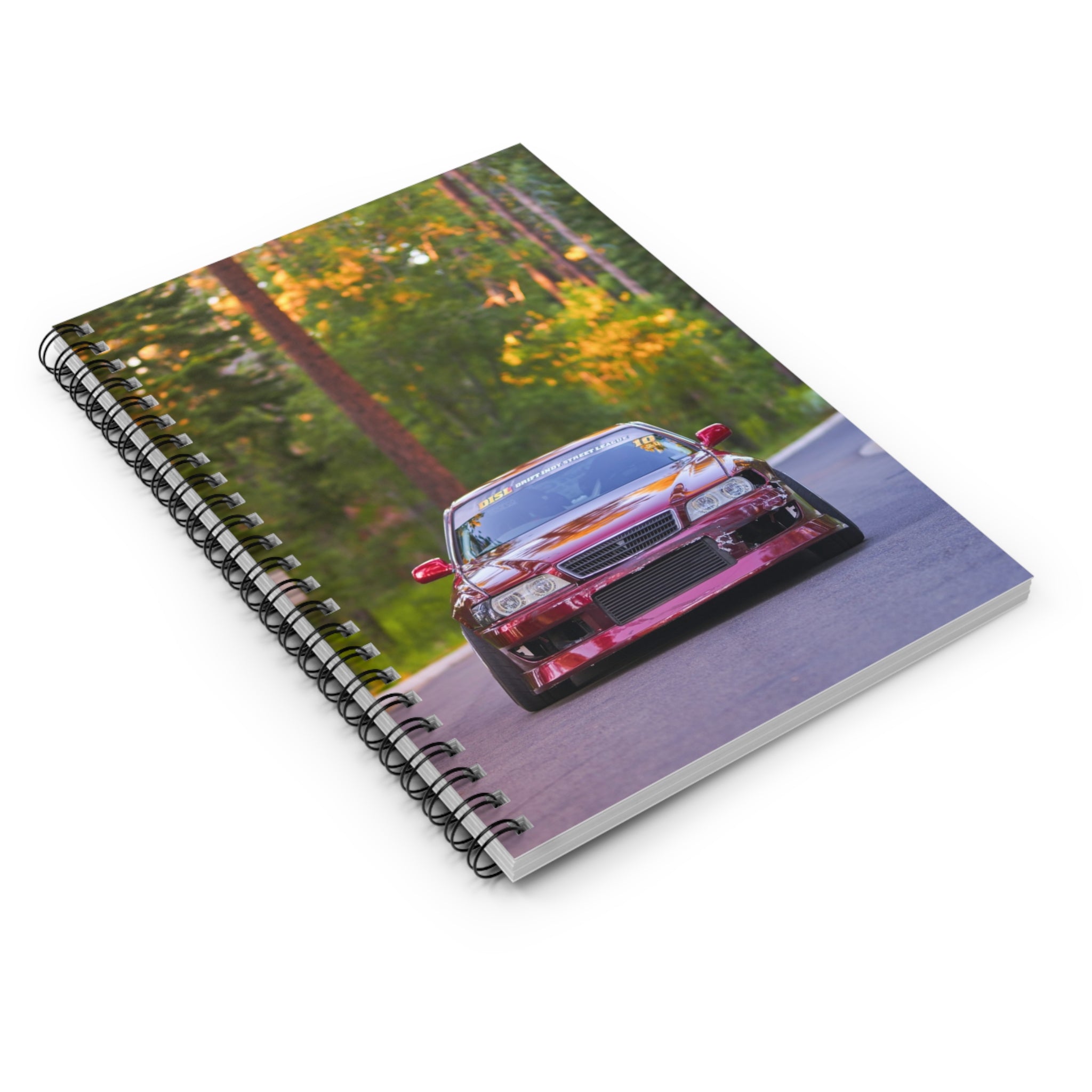 Toyota Chaser Automotive Spiral Notebook #002 - Throttle Designs