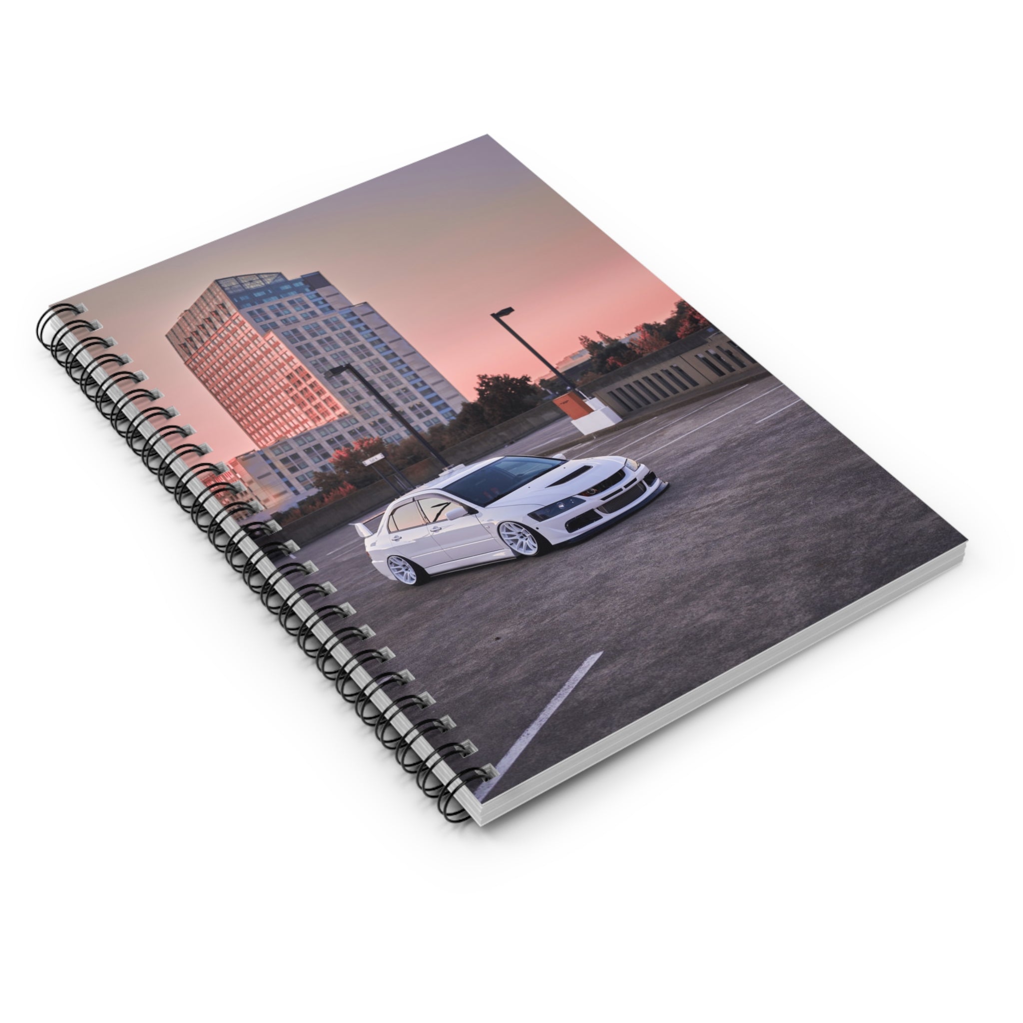 Mitsubishi Evo 8 Automotive Spiral Notebook #029 - Throttle Designs