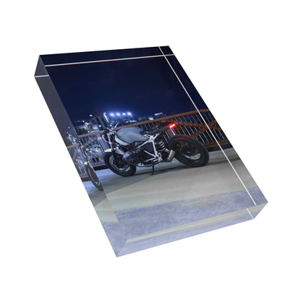 BMW R Nine T Motorcycle Acrylic Photo Block #002 - Throttle Designs