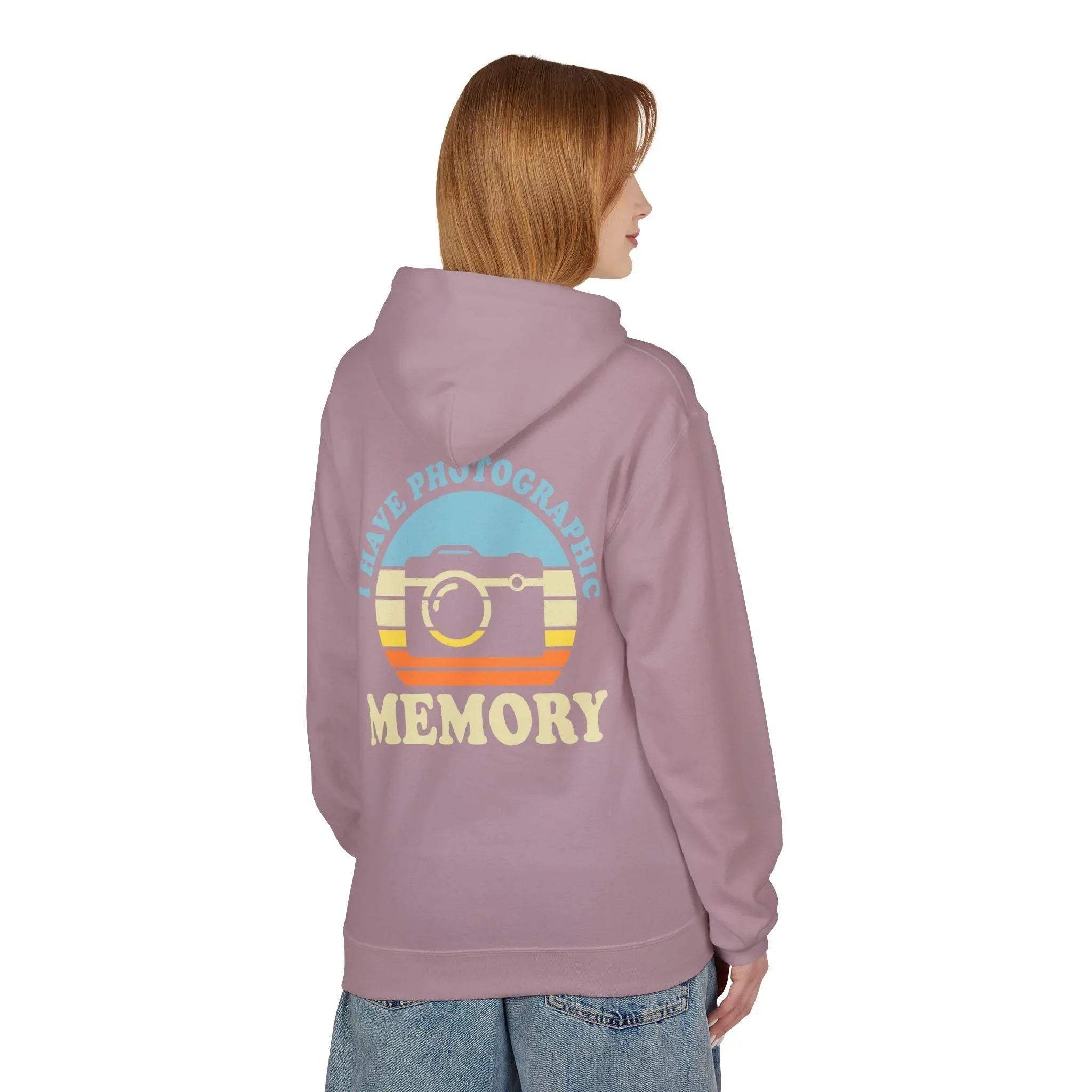 Ultimate Comfort "Photographic Memory" Fleece Hoodie for Photographers